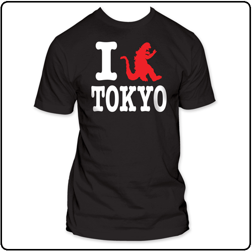 Godzilla - I Godzilla Tokyo Fitted Tee