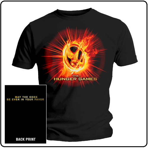 The Hunger Games - Fire Mocking Jay (Black)