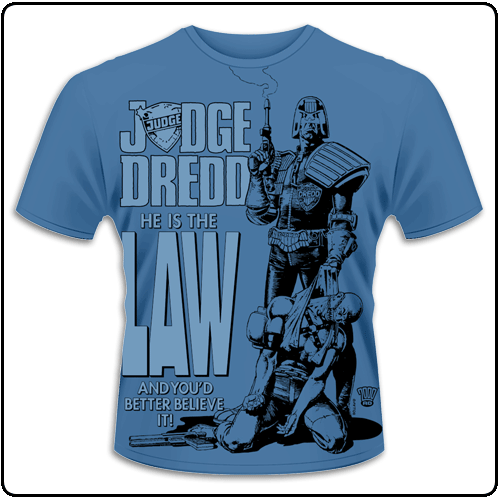 Judge Dredd - He Is The Law (Blue)