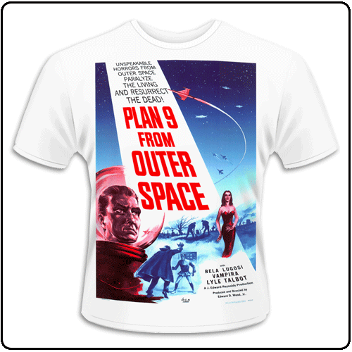 Plan 9 From Outer Space - Classic Vintage Poster