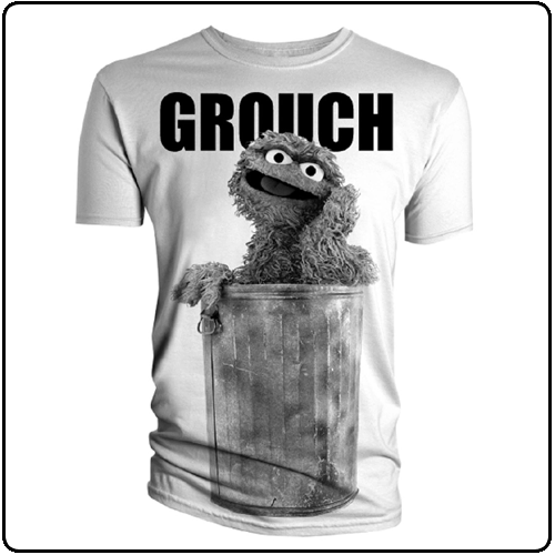 Sesame Street - Grouch B&W