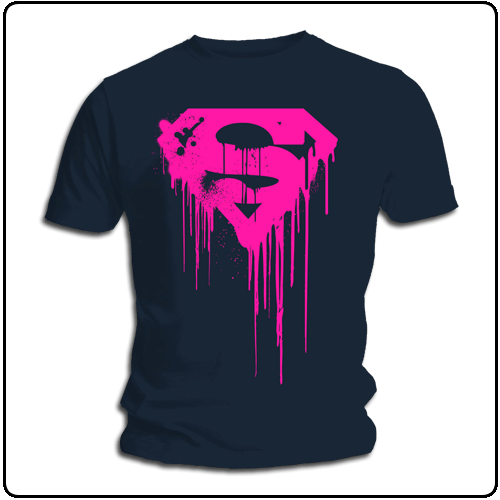 Superman - Dripping Logo (mens)