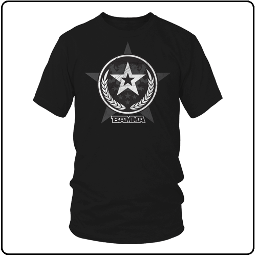 BAMMA - Star Crest (Black) Ships May 24th