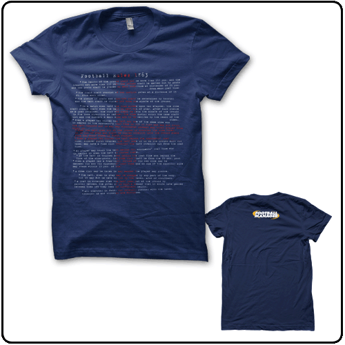 Football Manager - Football Rules 1863 Navy