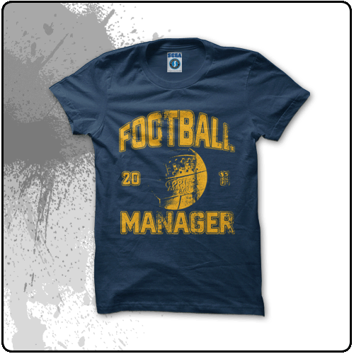 Football Manager - 2011 Football Manager Logo (Navy)