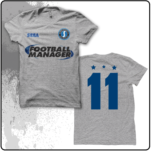 Football Manager - 2011 Logo (Grey)