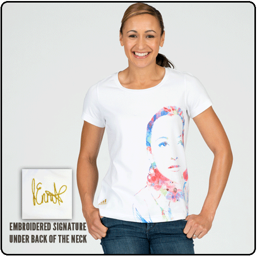 Jessica Ennis - Jessica - Fitted Adidas T-shirt - 25% OFF