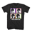 Beatles - Black Four Colored Squares