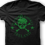 Blood Or Whiskey - Ireland Skull (Mens & Womens Green Logo)