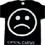 Crystal Castles - Sad Face On Black