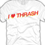 Earache - I Heart Thrash (White)