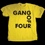 Gang Of Four - Logo Yellow
