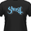 Ghost - Blue Logo - Black (Mens)