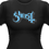 Ghost - Blue Logo - Black (Girls)