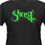 Ghost - Green Logo - Black (Mens)