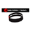 Gears Of War - Black Logo Rubber Wristband