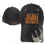 Jimi Hendrix - Black FF Cap Logo & Winged Guitar