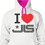 JLS - BRAND NEW Diamonte - White and Pink (Pull Over)
