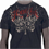 Miami Ink - Cross & Hawks Red Logo