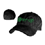 Ministry - Black & Green Flex Cap