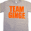 Nicola Roberts - TEAM GINGE (Grey) MENS