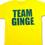 Nicola Roberts - TEAM GINGE (Yellow) MENS