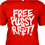 Pussy Riot - Free Pussy Riot (Mens Red)