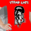 Stray Cats - 1-Line Logo (Red) (Girls)