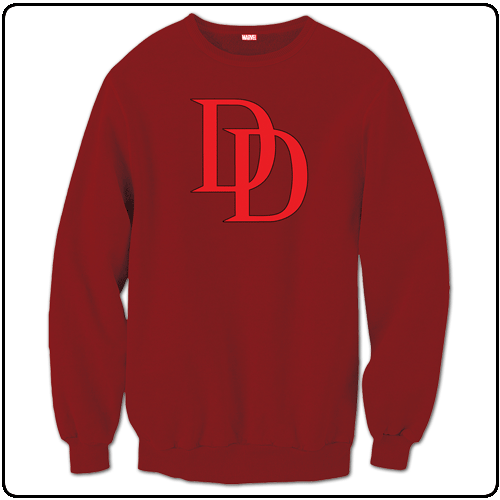 Marvel Comics - Daredevil Logo Crew Neck
