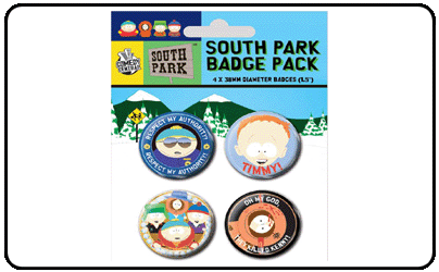 South Park - Badge Pack