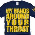 And Hell Followed With : Throat (Blue)