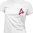 A is For : AisFor.org Small (White) Fitted Ladies