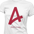 A is For : AisFor.org Large (White) Fitted Ladies