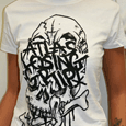 Atlas Losing Grip : Skull - Girls (White)