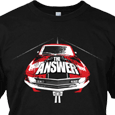 The Answer : Car Black Tee