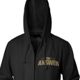 The Answer : Logo Zipped Hoodie