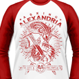 Asking Alexandria : Snake - Longsleeve Baseball Tee