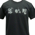 Avett Brothers : Instrument Stencil (Black) (XXL Only)