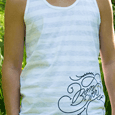 Bon Iver : Ornate - American Apparel Tank Top