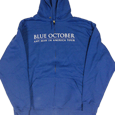 Blue October : Any Man In America - Blue Hoodie