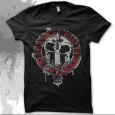 Blood Or Whiskey : Skull (Mens & Womens Black)