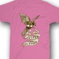 Birds Of Wales : Bird Logo Pink