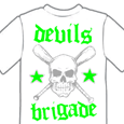 Devils Brigade : Skull (White)