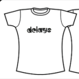 Delays : Logo (Girls White)