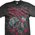 Design The Skyline : Skull Hour Glass