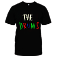 The Drums : Multi-coloured Text
