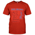 The Drums : Red Autograph T