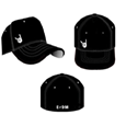 Eagles Of Death Metal : Emb Logo Black Flexfit