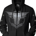 Fear Factory : FF Logo Zipped Hood