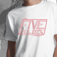 The Five O`Clock Heroes : Logo White (Mens)